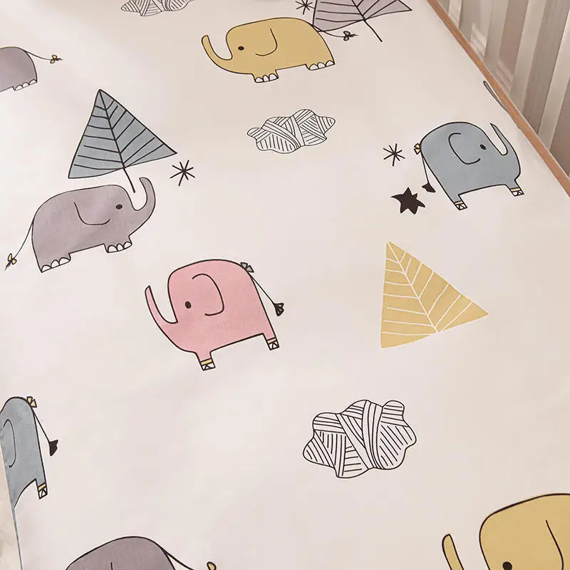 Baby Mattress Kindergarten Children's Nap Mat Detachable Washed Top And Bottom Mattress For Kids Nursery Nap Bed Thick Crib Pad
