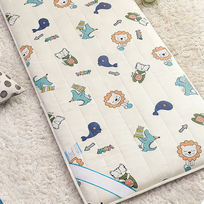 Baby Mattress Kindergarten Children's Nap Mat Detachable Washed Top And Bottom Mattress For Kids Nursery Nap Bed Thick Crib Pad
