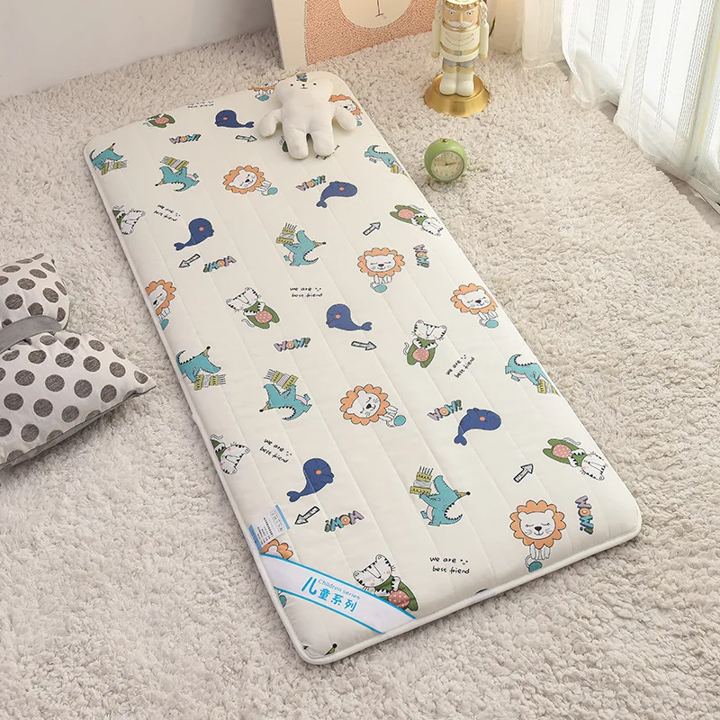 Baby Mattress Kindergarten Children's Nap Mat Detachable Washed Top And Bottom Mattress For Kids Nursery Nap Bed Thick Crib Pad