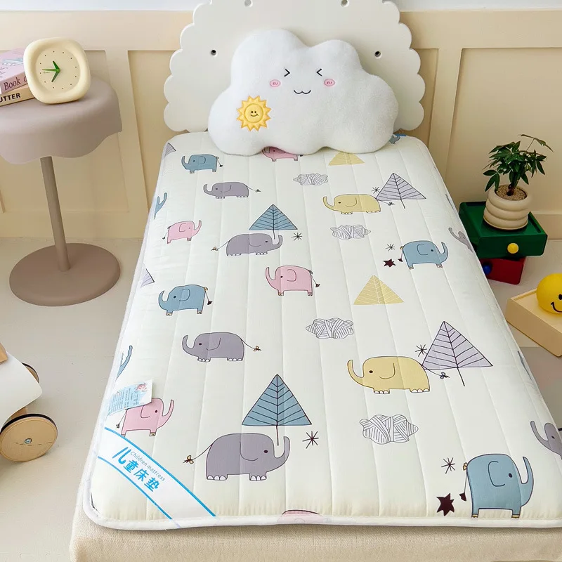 Baby Mattress Kindergarten Children's Nap Mat Detachable Washed Top And Bottom Mattress For Kids Nursery Nap Bed Thick Crib Pad