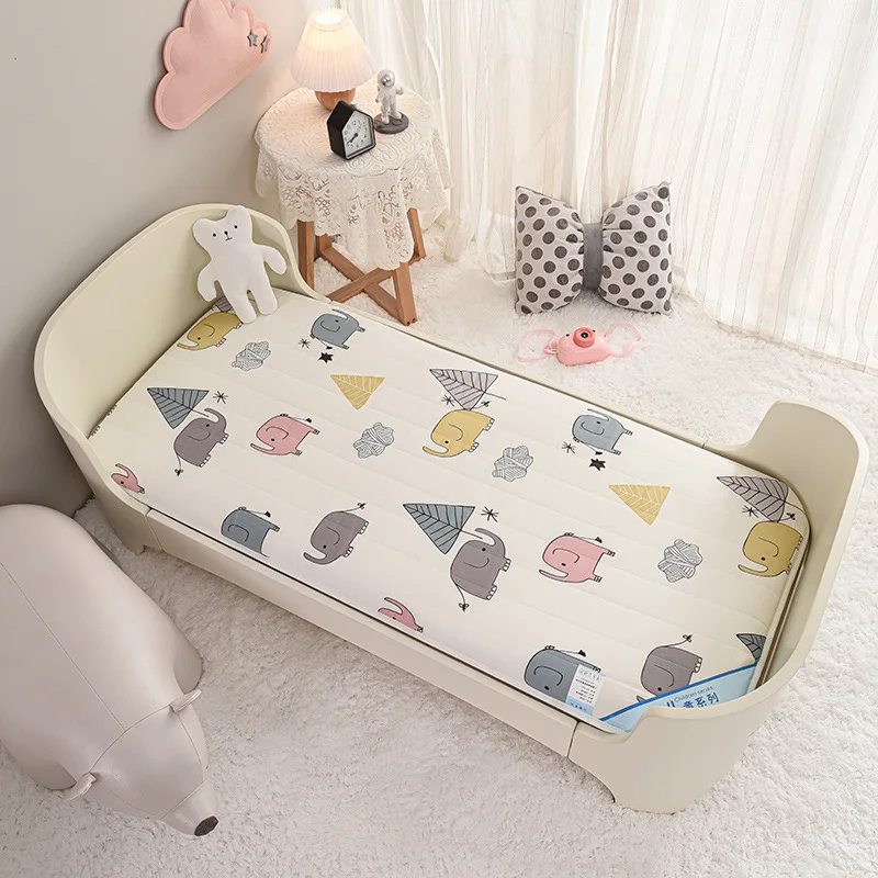 Baby Mattress Kindergarten Children's Nap Mat Detachable Washed Top And Bottom Mattress For Kids Nursery Nap Bed Thick Crib Pad