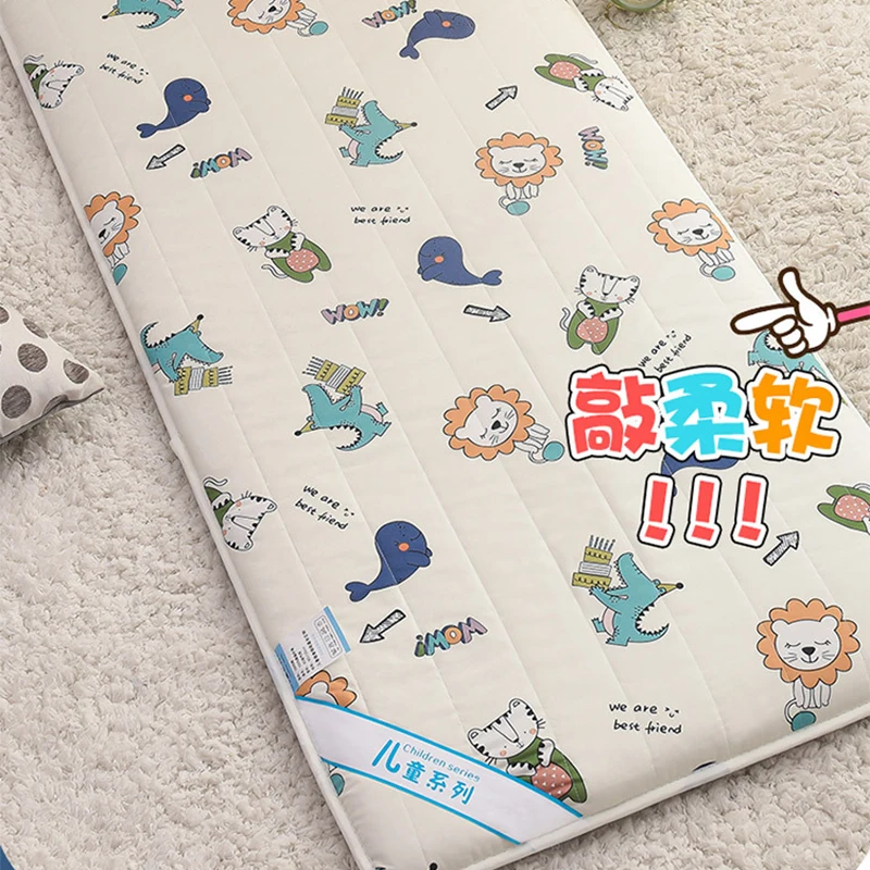 Baby Mattress Kindergarten Children's Nap Mat Detachable Washed Top And Bottom Mattress For Kids Nursery Nap Bed Thick Crib Pad