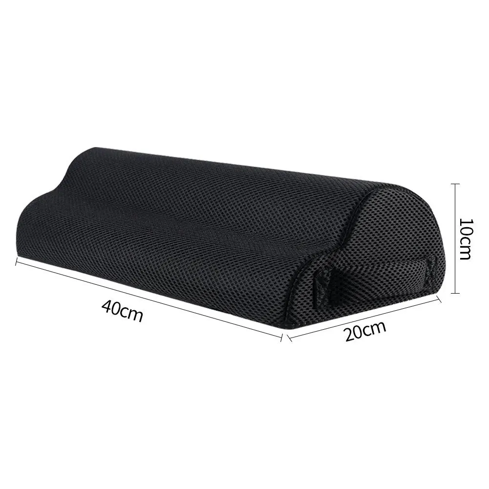 Memory Foam Office Foot Stool & Under Desk Footrest Leg Elevation Pillow for Gaming & Home Office 1/2pcs