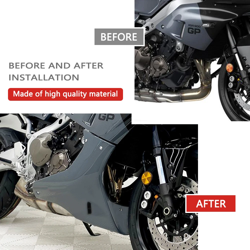 X-T For Motorcycle Accessories Engine Chassis Shroud Fairing Exhaust Shield Guard Protection Cover XSR900GP XSR900 GP 2024 2025