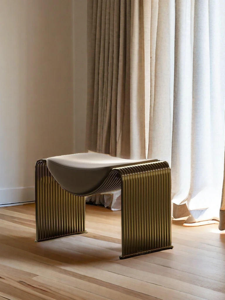 Luxury Shoe Changing Stools Sofa,Bedroom Dressing Chair,Clothing Store Dressing Room Furniture,living Room Reception Stool