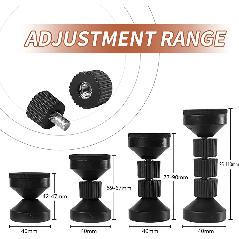 Adjustable Thread Bedside Fixator Headboard Stopper Anti-Shake Tool Bed Frame Funiture Stabilizer