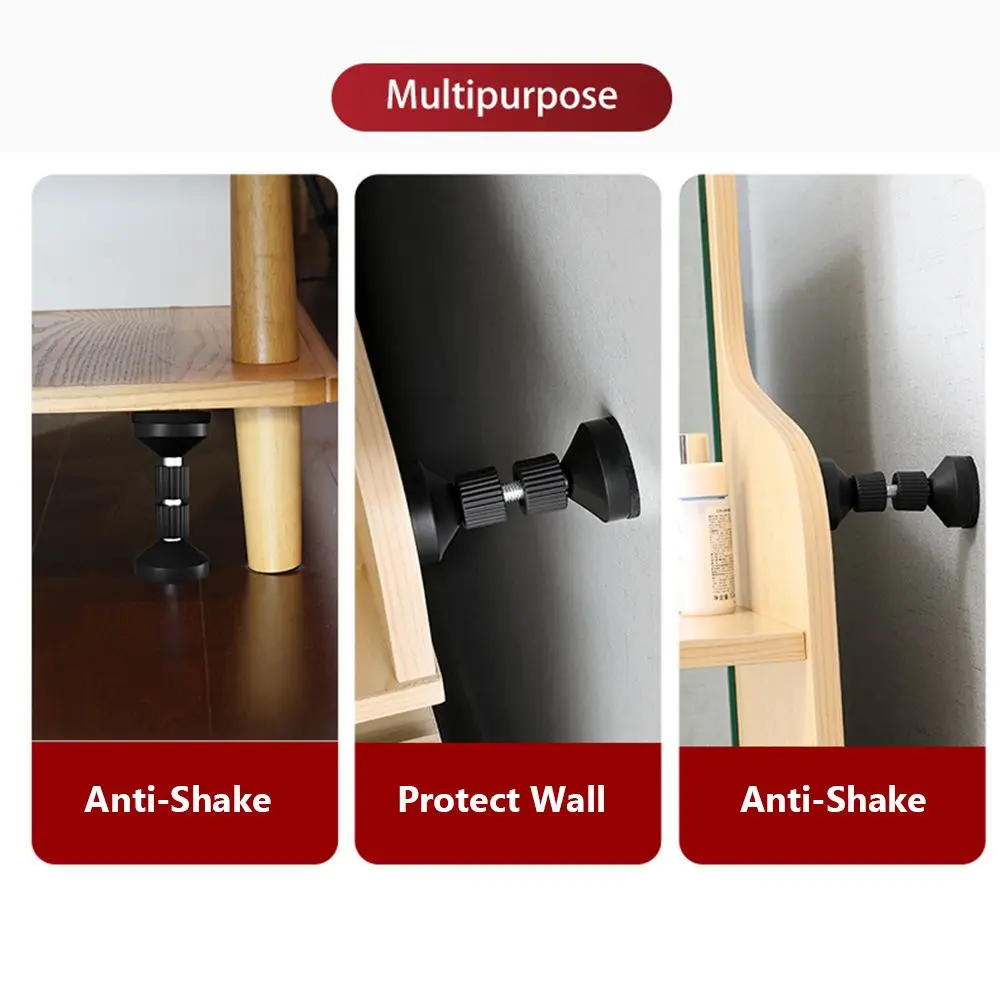 Adjustable Thread Bedside Fixator Headboard Stopper Anti-Shake Tool Bed Frame Funiture Stabilizer
