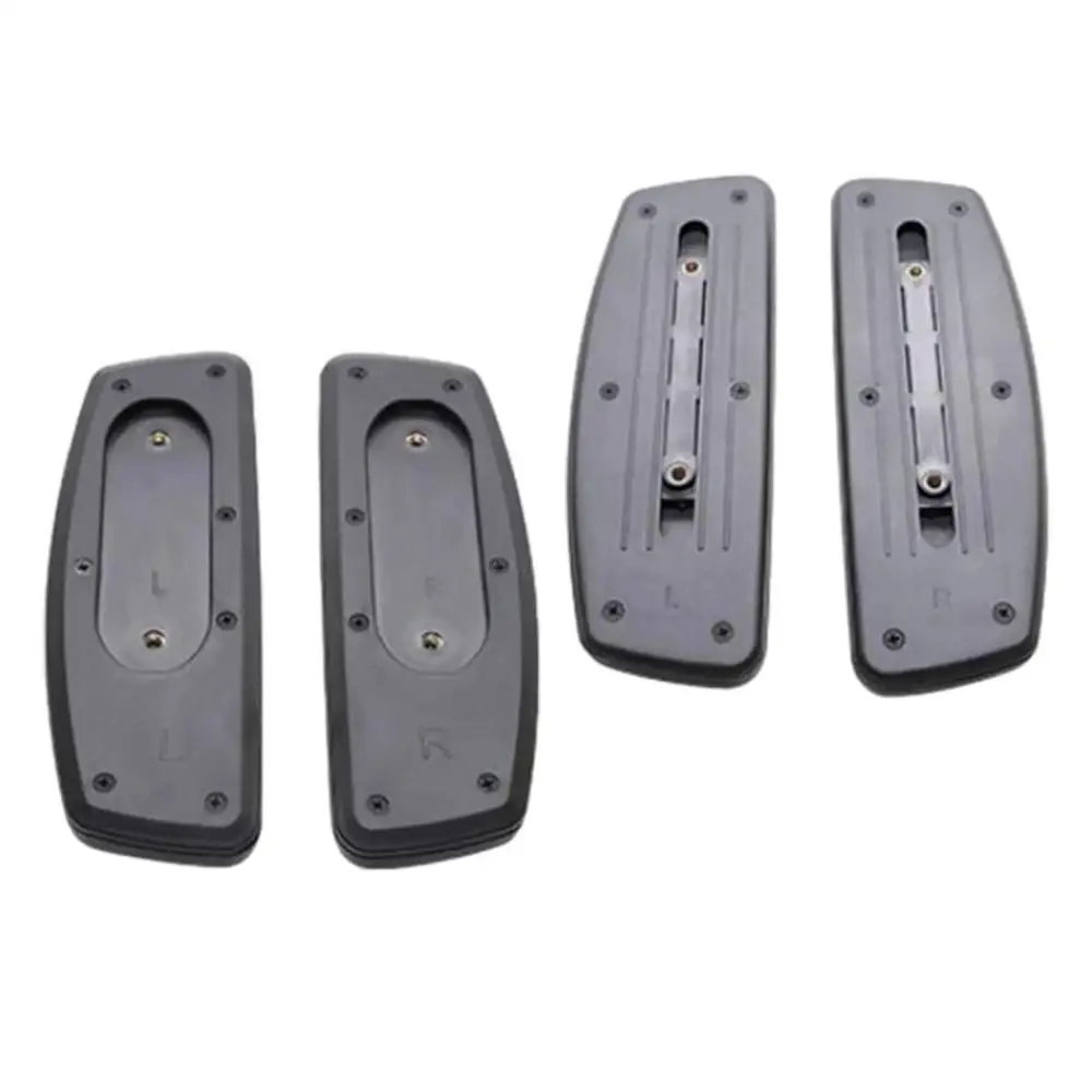 2Pcs/1Pair with Mounting Hole Office Chair Arm Pads Easy Installation Water Resistant Replacement Armrest Universal
