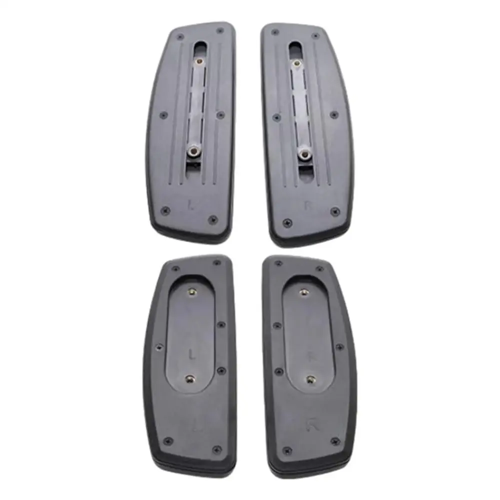 2Pcs/1Pair with Mounting Hole Office Chair Arm Pads Easy Installation Water Resistant Replacement Armrest Universal