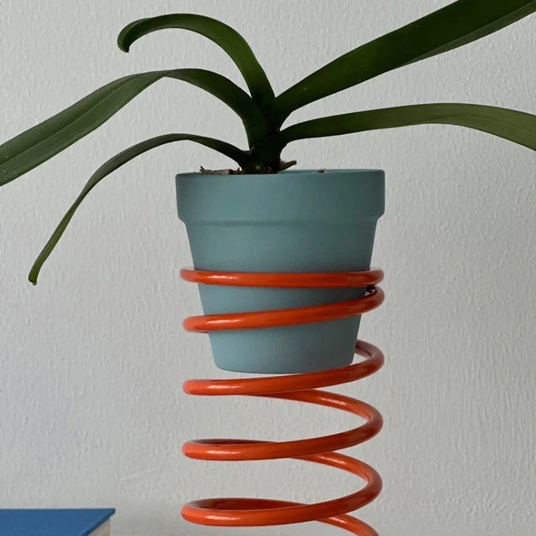 Creative Spring Plant Shelves Corner Decorative Flowerpot Balcony Flowers Display Stand Storage Support Plants Shelf Furniture