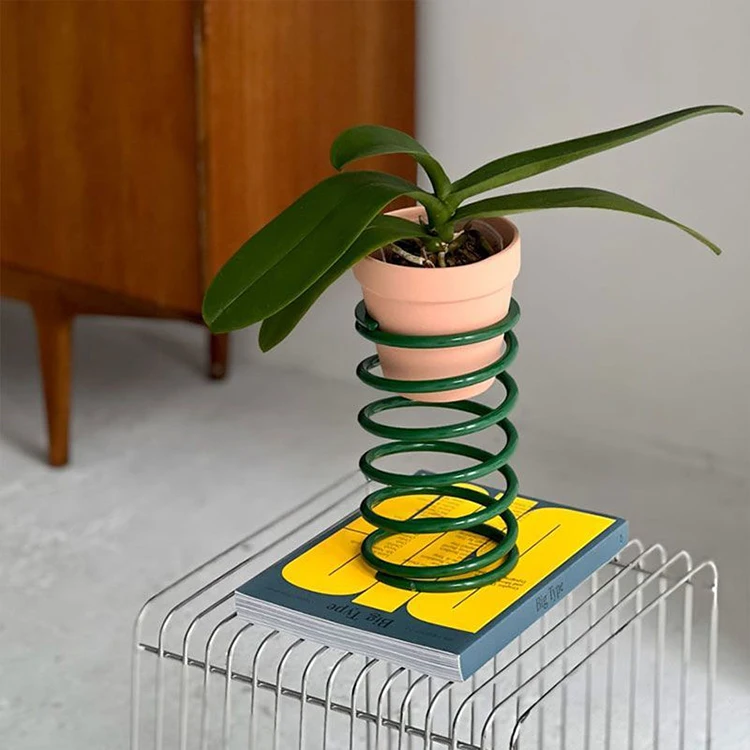 Creative Spring Plant Shelves Corner Decorative Flowerpot Balcony Flowers Display Stand Storage Support Plants Shelf Furniture