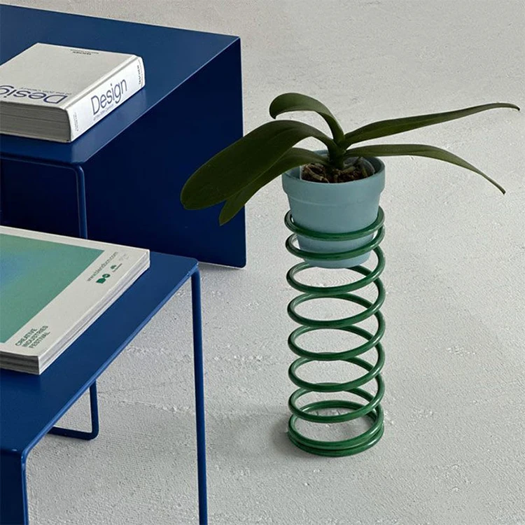 Creative Spring Plant Shelves Corner Decorative Flowerpot Balcony Flowers Display Stand Storage Support Plants Shelf Furniture