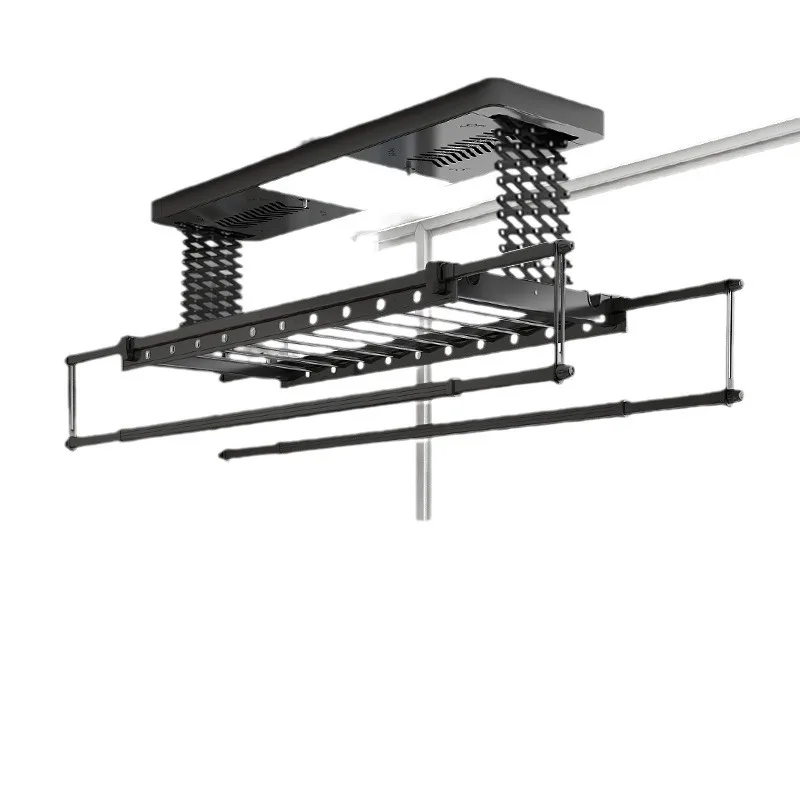 Intelligent remote control household balcony electric drying rack lifting and retractable clothes drying voice voice control