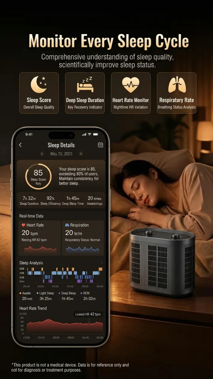 CAT-8Smart Water Circulation Cooling Mattress Cover, Zoned Dual Side Temperature Control for Deep Sleep, Cooling & Heating Temp