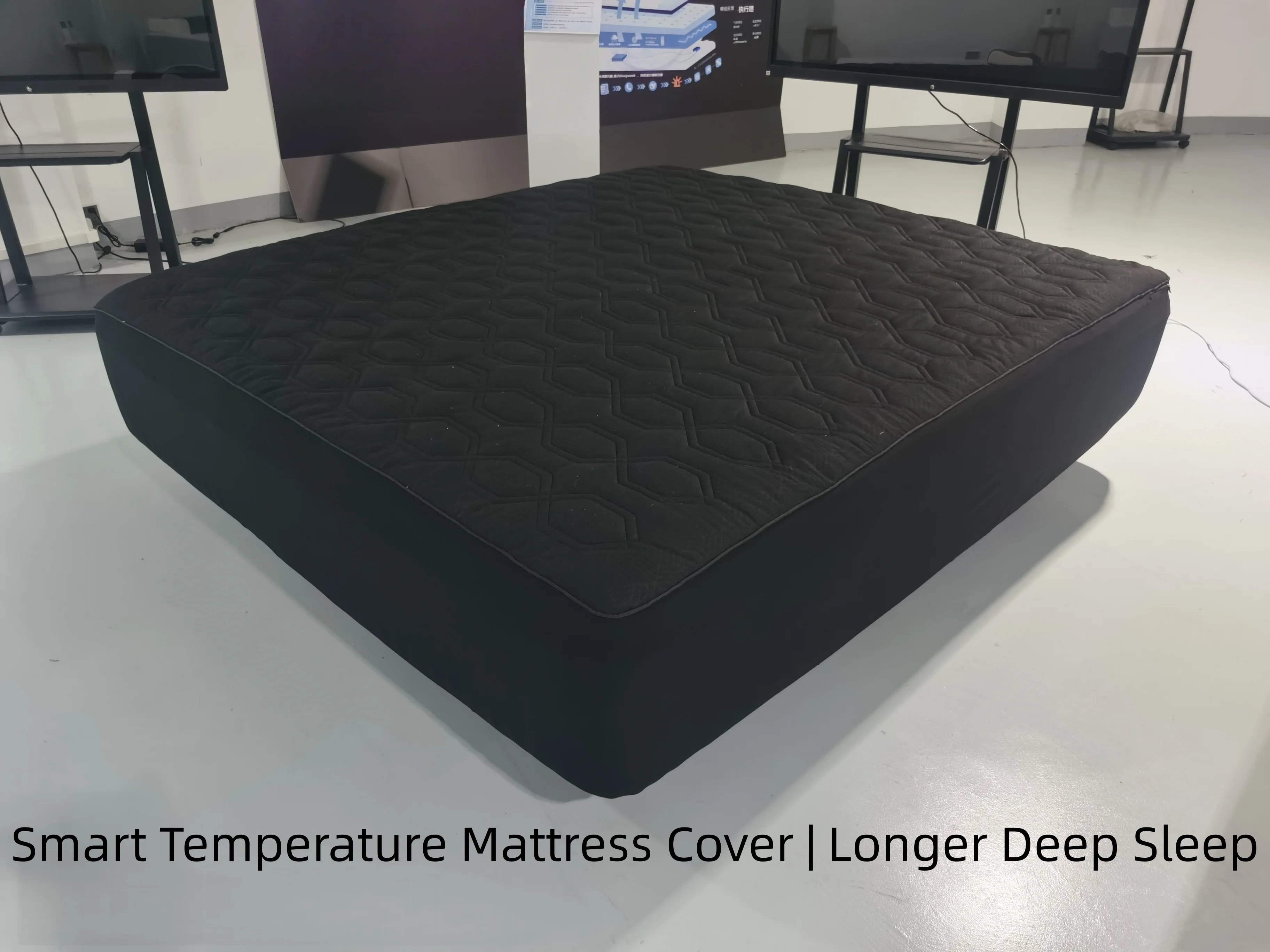 CAT-8Smart Water Circulation Cooling Mattress Cover, Zoned Dual Side Temperature Control for Deep Sleep, Cooling & Heating Temp