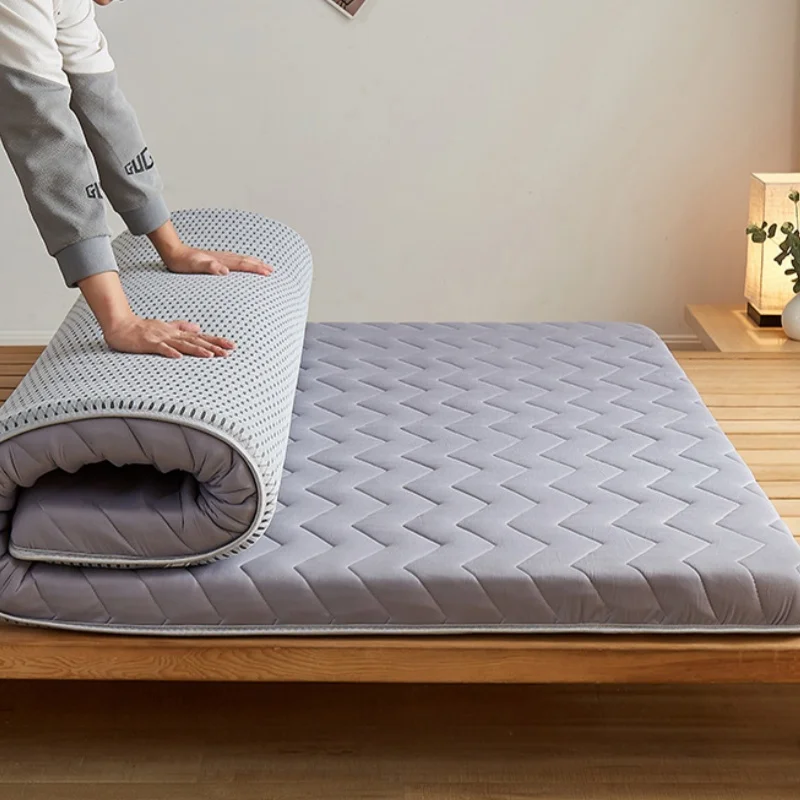 Thickened Latex Mattress Soft Cushion Comfortable Mattress Pad Single Double Mat Foldable Slow Rebound Multi-size Home Mattress