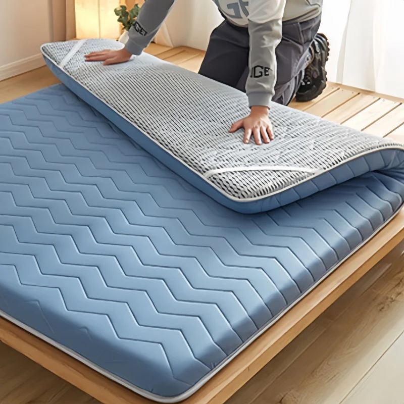 Thickened Latex Mattress Soft Cushion Comfortable Mattress Pad Single Double Mat Foldable Slow Rebound Multi-size Home Mattress