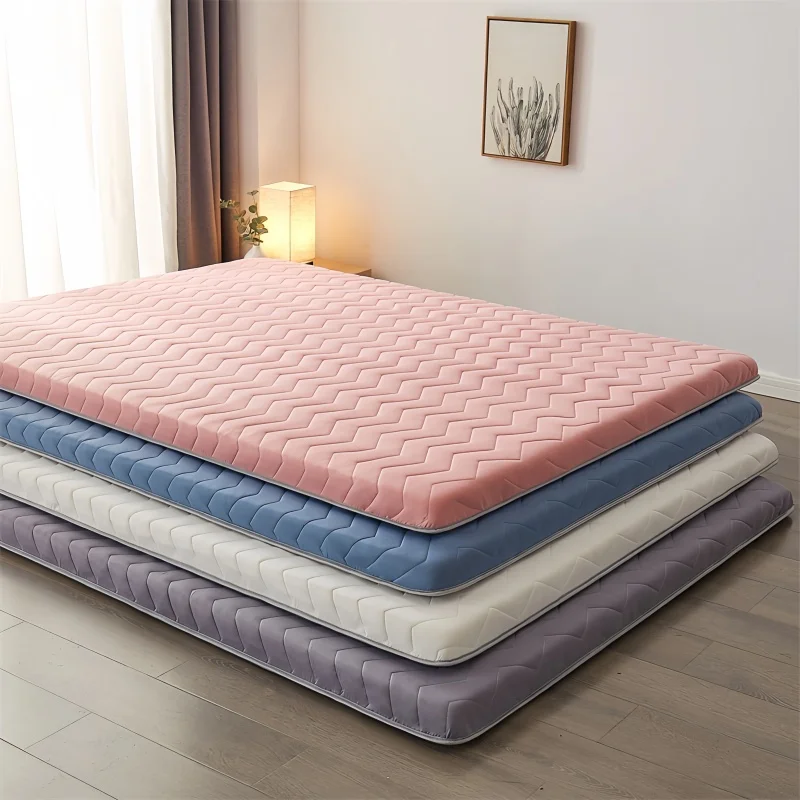 Thickened Latex Mattress Soft Cushion Comfortable Mattress Pad Single Double Mat Foldable Slow Rebound Multi-size Home Mattress