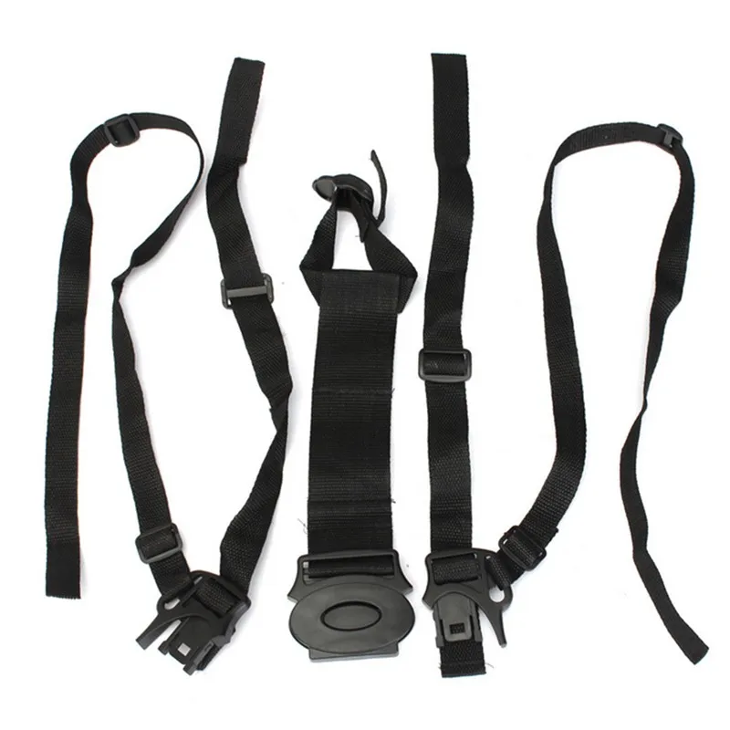Child Seat Belt Trolley Protective Strap Tricycle Baby Stroller Seat Belts Dining Chair Bandage Buggiest Five Point Safety Belt