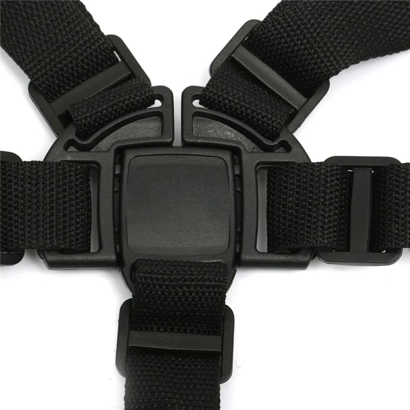 Child Seat Belt Trolley Protective Strap Tricycle Baby Stroller Seat Belts Dining Chair Bandage Buggiest Five Point Safety Belt