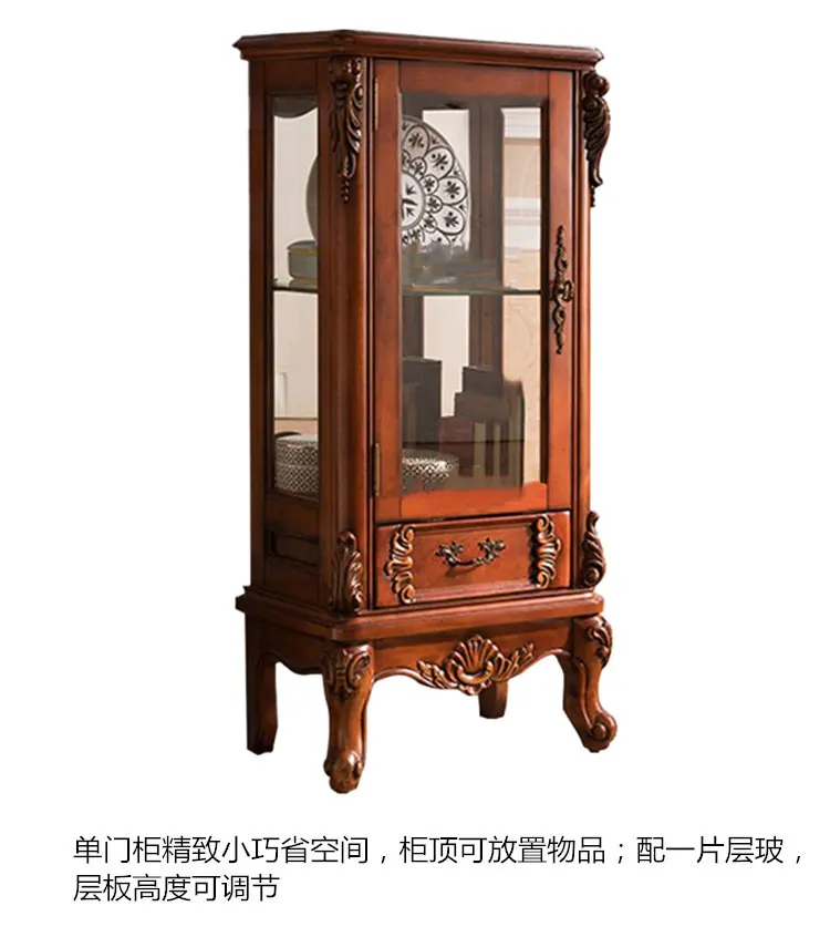 Nordic Wood Living Room Cabinets Organizer Display Storage Corner Cabinets Accent Craft Jewelry Hallway Vitrina Home Furniture