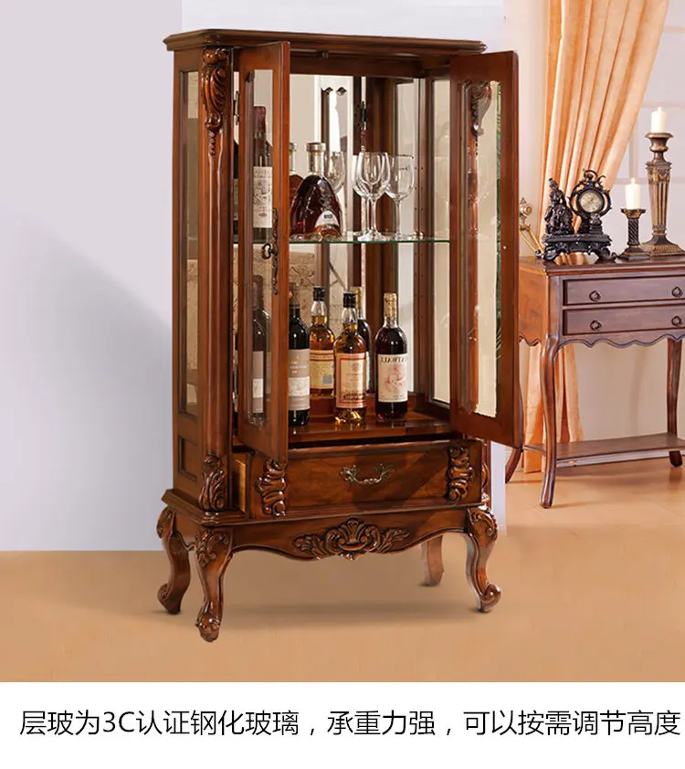 Nordic Wood Living Room Cabinets Organizer Display Storage Corner Cabinets Accent Craft Jewelry Hallway Vitrina Home Furniture