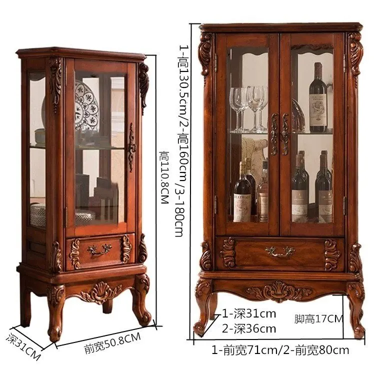 Nordic Wood Living Room Cabinets Organizer Display Storage Corner Cabinets Accent Craft Jewelry Hallway Vitrina Home Furniture