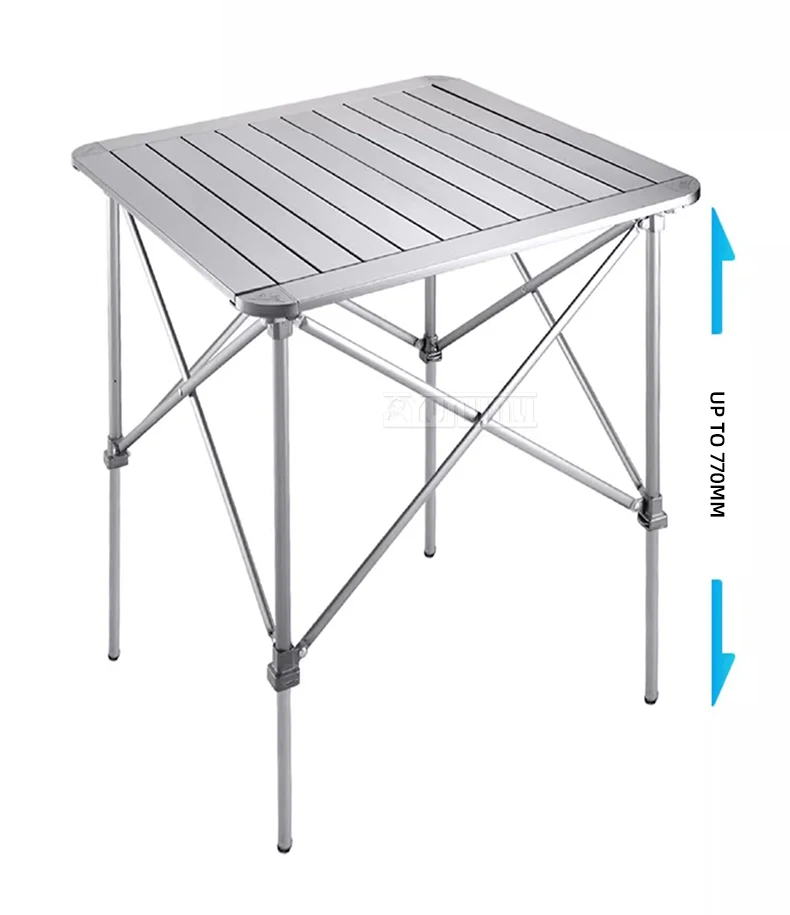 Aluminum Folding Director's Chair, Portable Camping Chair for Fishing, Beach, and Outdoor