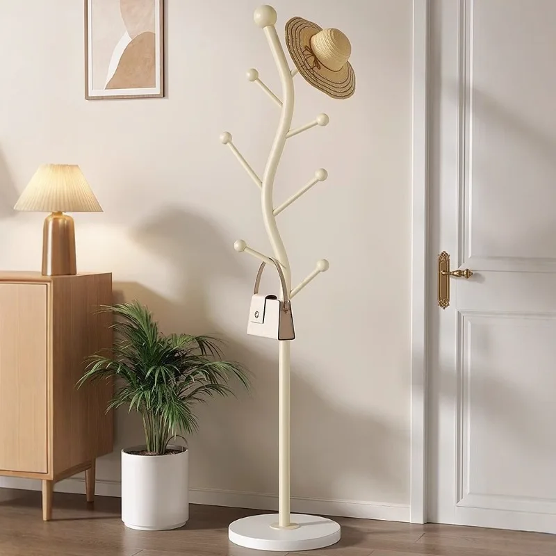 Italian light luxury coat rack floor-to-ceiling bedroom bedside personalized clothes storage rack simple home Internet