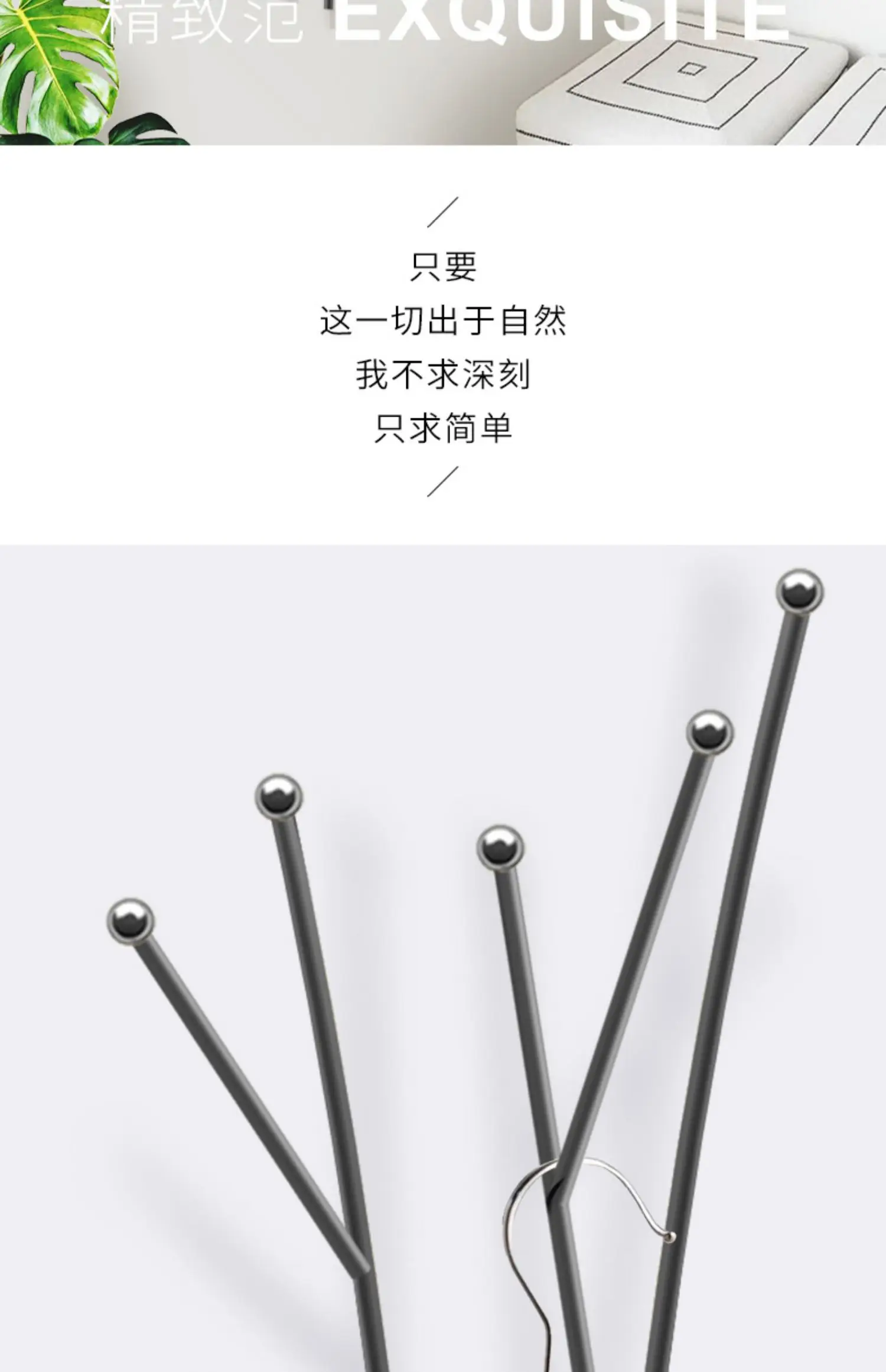 Wall Clothes Coat Racks Space Saving Organizer Minimalist Living Room Coat Racks Hanging Modern Arara De Roupa Home Furniture