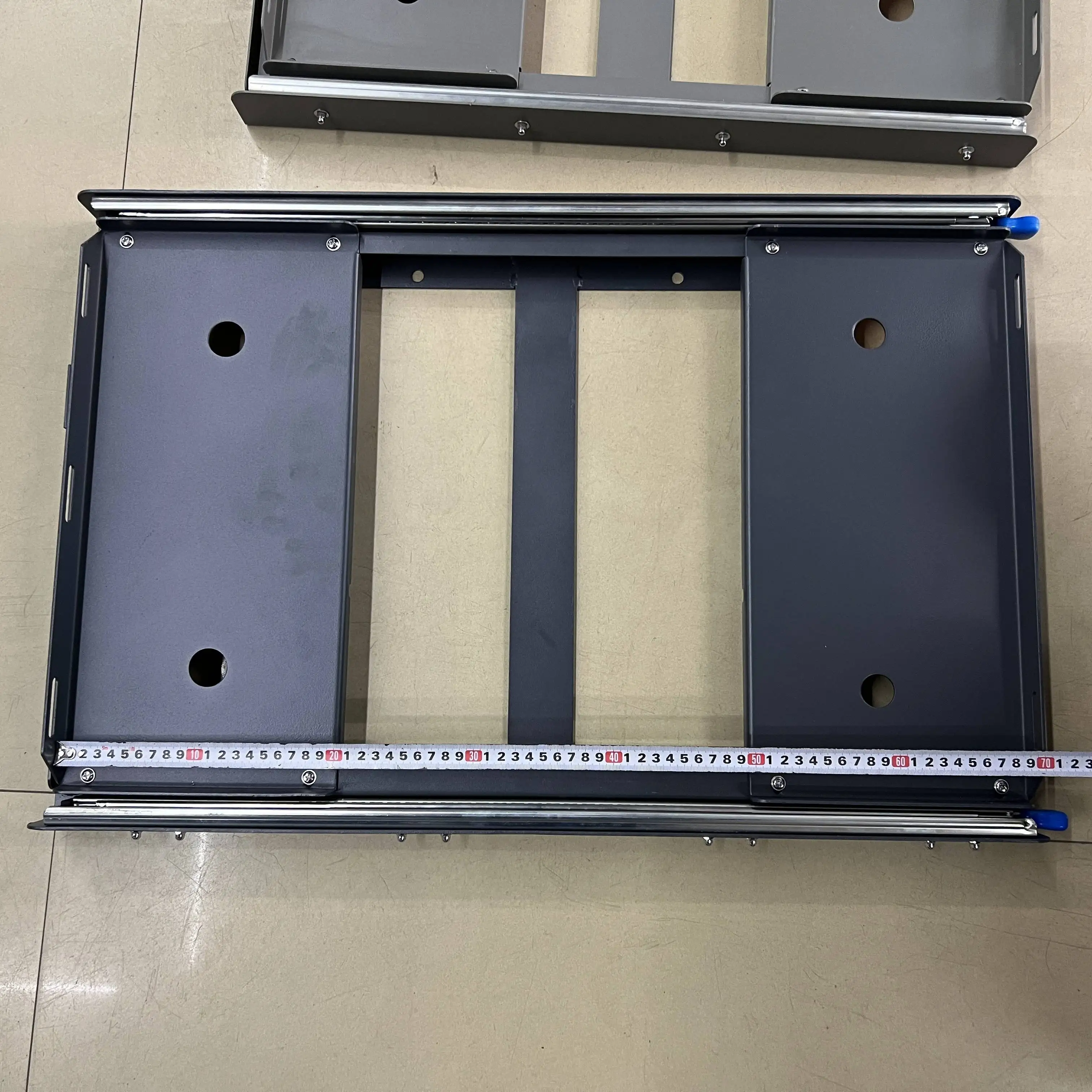 Special Slide Rails for Car Refrigerator RV Bed Pickup Modified Refrigerator Pull‑out Base Tray Replacement Parts