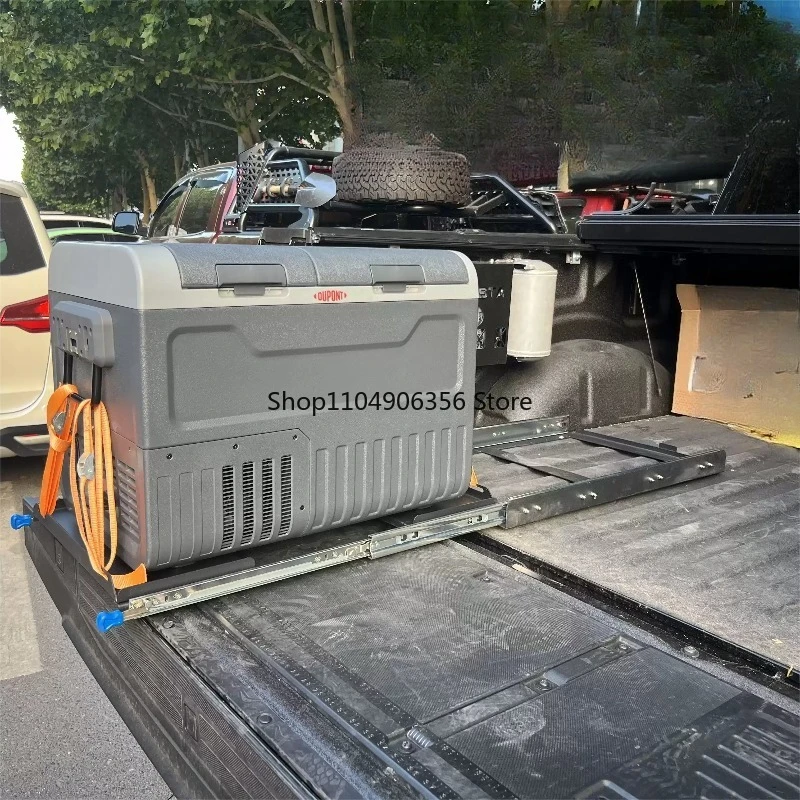Special Slide Rails for Car Refrigerator RV Bed Pickup Modified Refrigerator Pull‑out Base Tray Replacement Parts