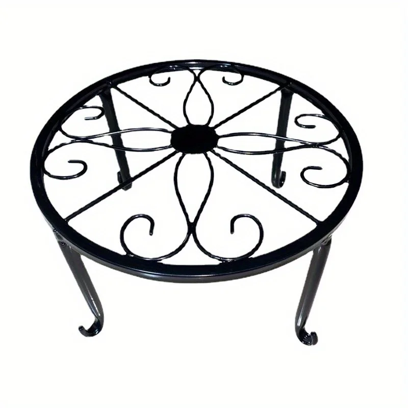 Floor-standing Storage Rack Multi-layer Iron Art Flower Stand Indoor Outdoor Universal Living Room Balcony Succulent Green Radis
