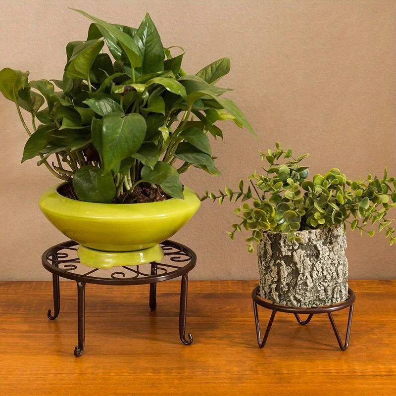 Floor-standing Storage Rack Multi-layer Iron Art Flower Stand Indoor Outdoor Universal Living Room Balcony Succulent Green Radis