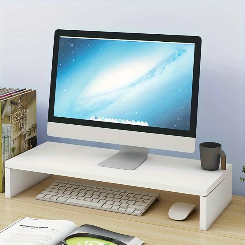 Computers with Elevated Shelves, Laptops with Elevated Shelves, Office Desk Storage Racks, Desktop Storage Racks, Home Dormitory