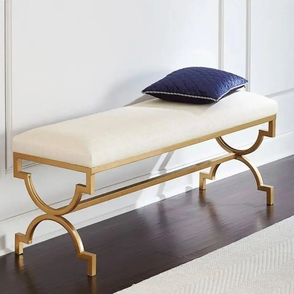 Nordic Door Shoe Bench Home Entrance Footstool Cloakroom Shoe Rest Bench Bedroom Bed End Stool Sofa Benches Living Room Benches
