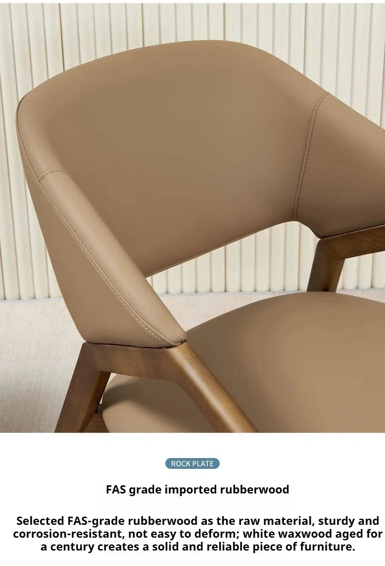 Nordic Wood Dining Chairs Modern Accent Hotel Replica Dining Chairs Restaurant Luxury Articulos Para El Hogar Patio Furniture