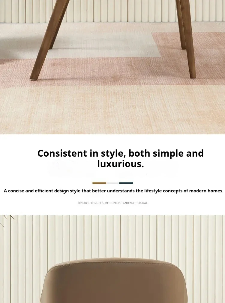 Nordic Wood Dining Chairs Modern Accent Hotel Replica Dining Chairs Restaurant Luxury Articulos Para El Hogar Patio Furniture
