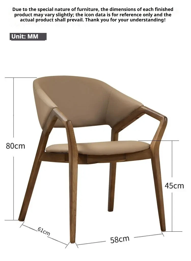 Nordic Wood Dining Chairs Modern Accent Hotel Replica Dining Chairs Restaurant Luxury Articulos Para El Hogar Patio Furniture