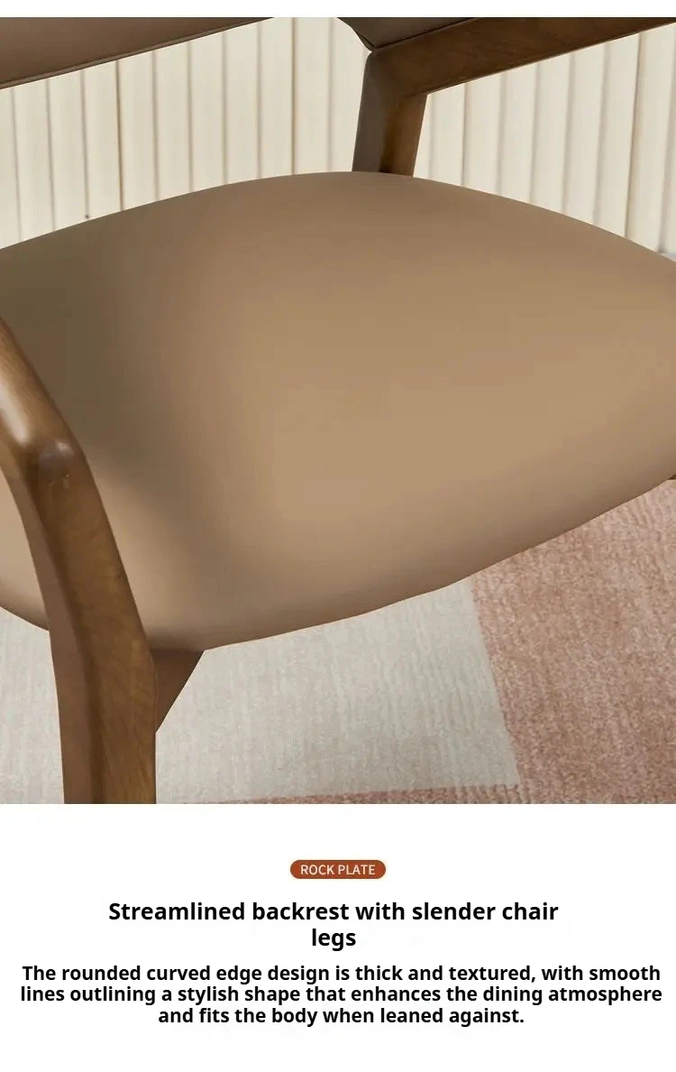 Nordic Wood Dining Chairs Modern Accent Hotel Replica Dining Chairs Restaurant Luxury Articulos Para El Hogar Patio Furniture