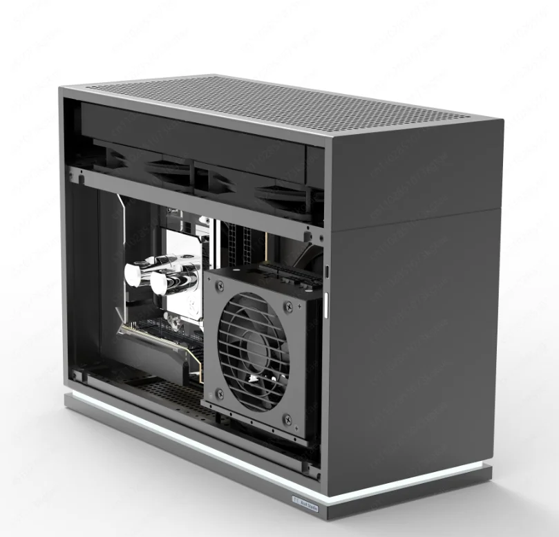 Acat xpro Chassis 280 Water Cooled, Three Slot Graphics Card ITX Chassis Formd T1 Chassis