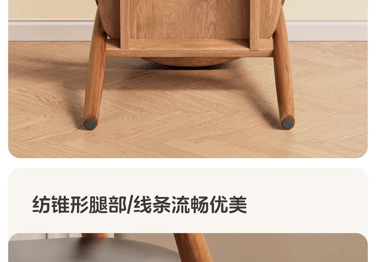 Wooden Vanity Dining Chair Nordic Salon Modern Ergonomic Dining Chair Luxury Office Pink Mesas De Restaurante Kitchen Furniture