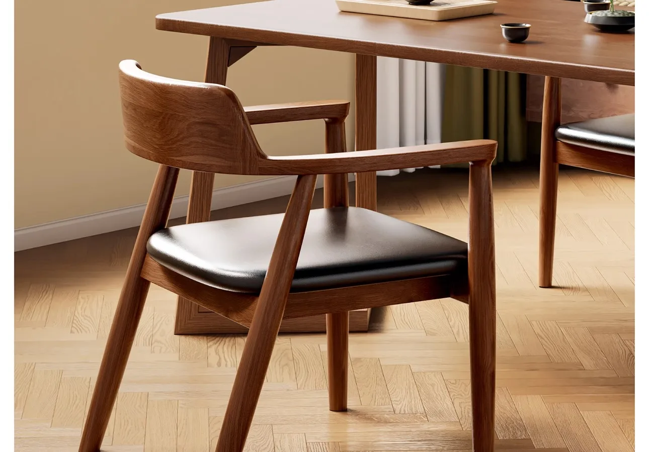 Wooden Vanity Dining Chair Nordic Salon Modern Ergonomic Dining Chair Luxury Office Pink Mesas De Restaurante Kitchen Furniture