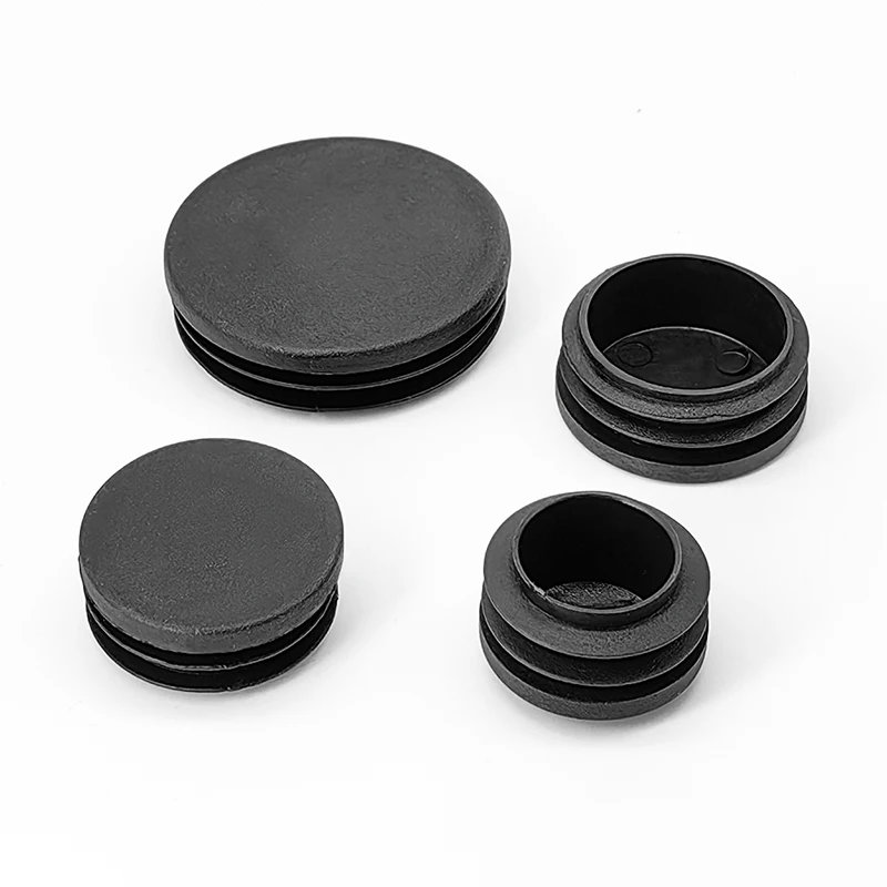 Round Pipe Inner Plug 12~100mm Tube End Cap for Table Chair Leg Dust Cover Protector Pads Leveling Feet Furniture Accessories