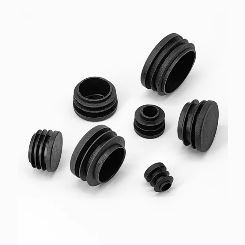 Round Pipe Inner Plug 12~100mm Tube End Cap for Table Chair Leg Dust Cover Protector Pads Leveling Feet Furniture Accessories