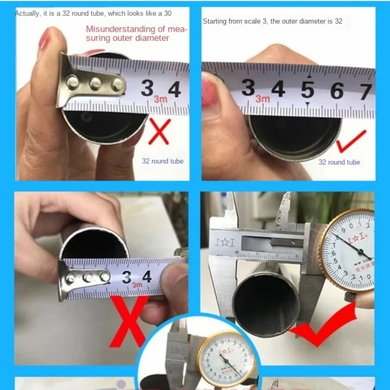 Round Pipe Inner Plug 12~100mm Tube End Cap for Table Chair Leg Dust Cover Protector Pads Leveling Feet Furniture Accessories
