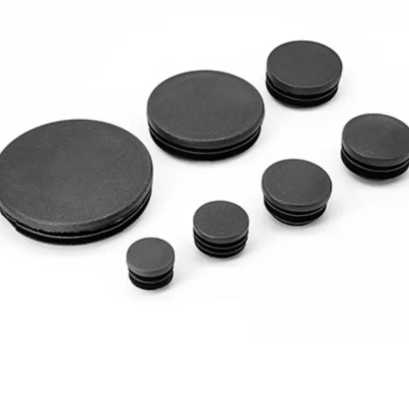 Round Pipe Inner Plug 12~100mm Tube End Cap for Table Chair Leg Dust Cover Protector Pads Leveling Feet Furniture Accessories