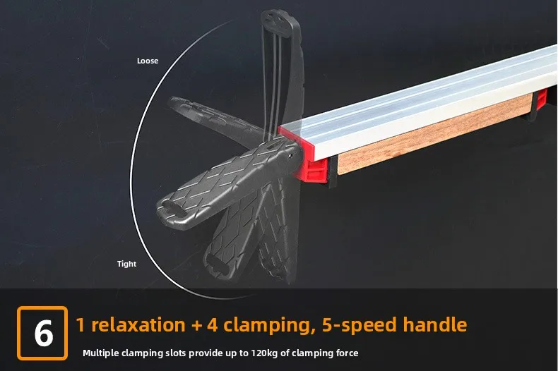 Woodworking table saw ruler guide clip | Electric circular saw plate cutting fast fixture