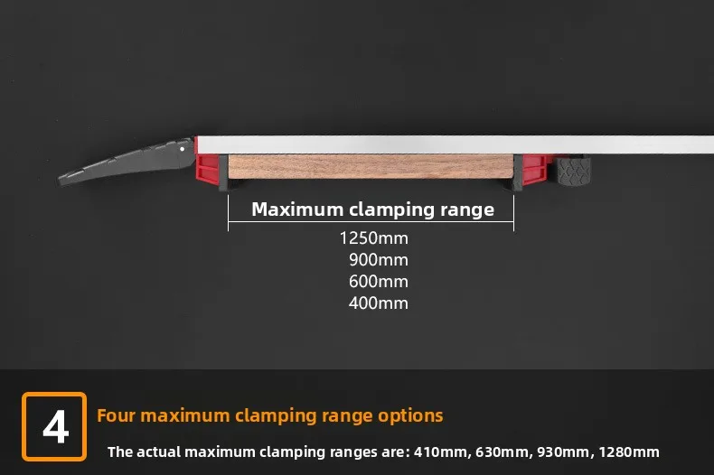 Woodworking table saw ruler guide clip | Electric circular saw plate cutting fast fixture