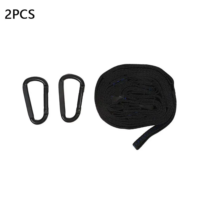2Pcs High Bearing Capacity Hammock Straps 600lbs Breaking Strength Polyester Hammock Belt Rope 5 Ring Correias De Poliéster